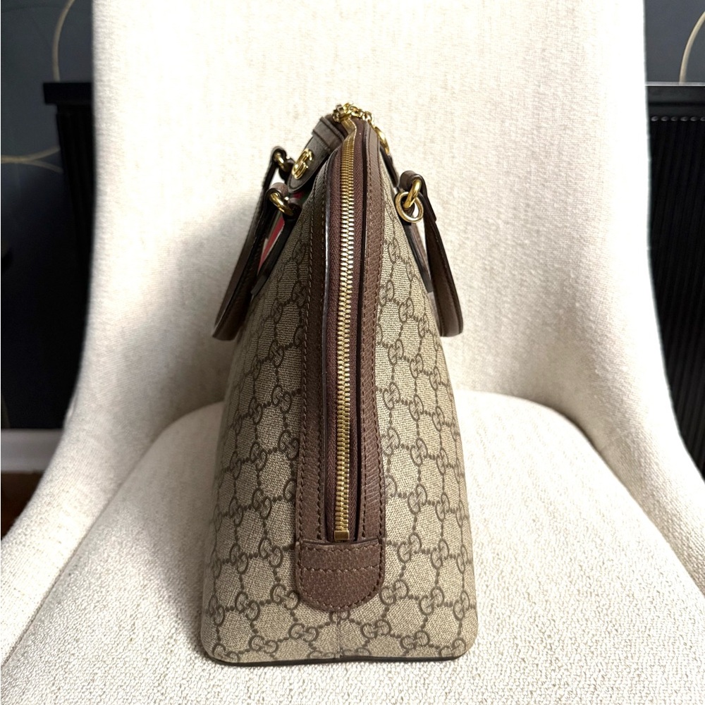 Gucci authentic Ophedia top Handel satchel bag medium supreme canvas - Picture 6 of 16